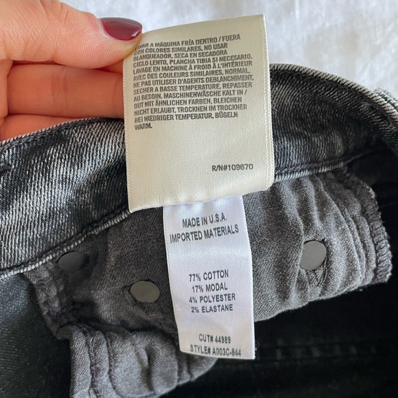 Agolde Sophie High Rise Skinny Jeans - Picture 6 of 6